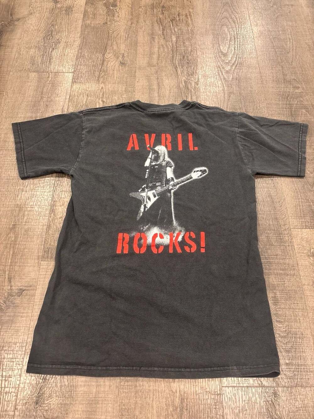 Vintage 2003 Avril Lavigne 'Avril Rocks' Tour T-Shirt
